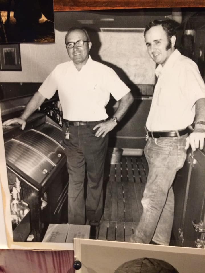 Frank Maitia Sr. & Jr. at The Basque Cafe on E 21st Street