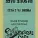 Basque Cafe, gone but not forgotten