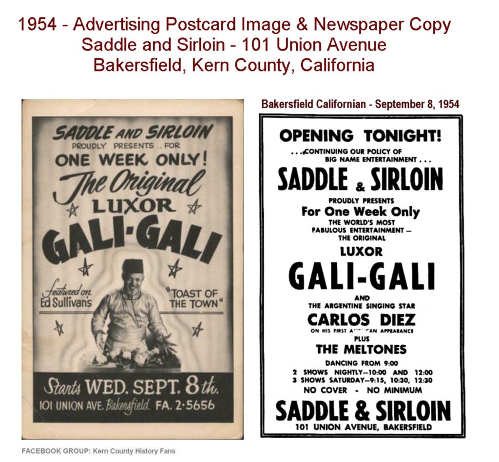 Saddle and Sirloin advertisement